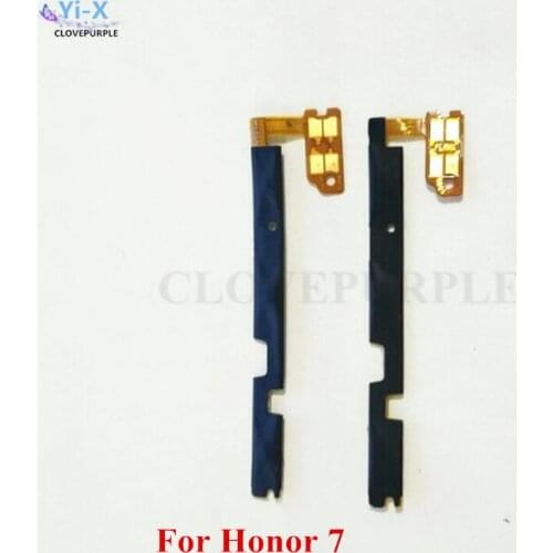 5PCS/Lot for Huawei Honor 7 Power On/Off + Volume Up/Down Side Button Flex Cable for Huawei Honor7