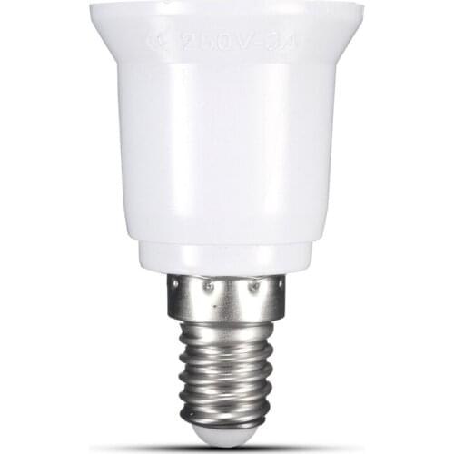 E14 to E27 LED Bulb Light Adapter Screw Bulb Socket Lamp Holder Converter Lighting Accessories Support Dropshipping