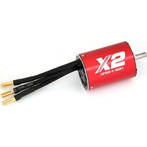 FATJAY Leopard Hobby LBP3650 X2 brushless inrunner 3900KV 3060KV 2-3S lipo battery 4-pole motor for RC boats