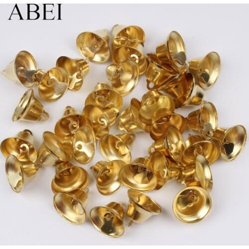 20mm 20pcs Gold Gingle Bell Metalic bells For Wedding party Home Christmas Decoration