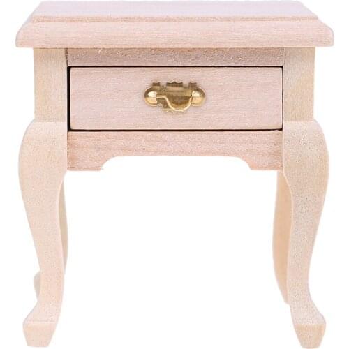 New 1:12 Dollhouse Mini Furniture Cabinet Bedside Cabinet Locker Doll House Decor