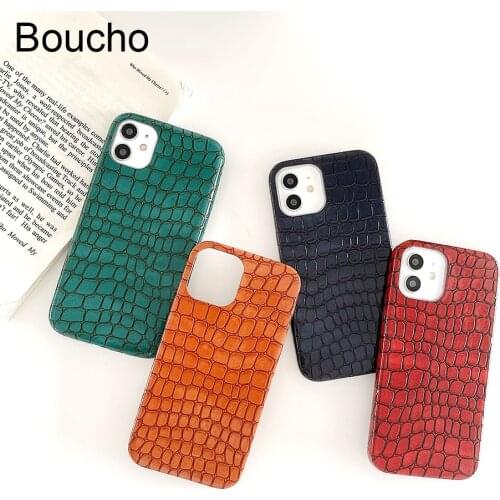 Fashion PU leather Phone Case For iphone 12 Mini 11 Pro Max XS MAX XR X XS Smooth Stone Pattern Case For iphone 7 8 Plus Cover