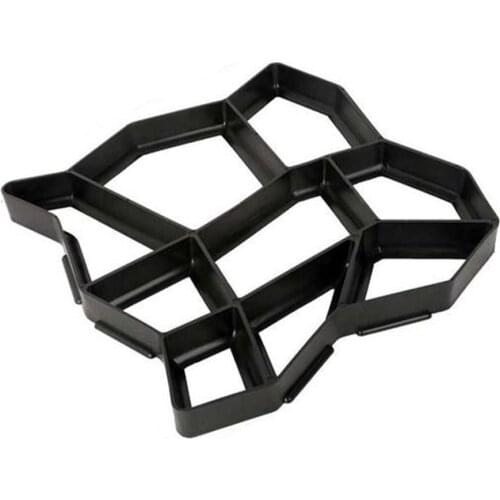 New DIY Plastic Path Maker Mold Paving Cement Brick Molds Stone Floor Road Concrete Molds Pavement For Garden Home Patio Maker