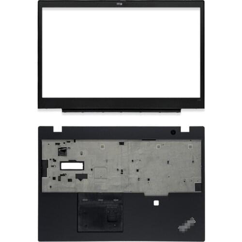 New Palmrest/Front Bezel For Lenovo Thinkpad L15 Gen 1 Laptop Upper Case C Cover with Fingerprint Black