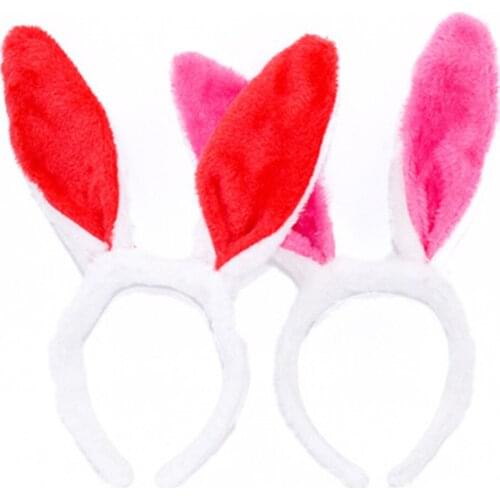Rabbit hair hoop ear children show hair hoop Childrens Day performance party hair hoop head buckled home toys