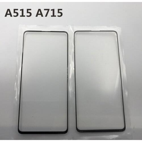 Original External Front Outer Glass Lens replacement for Samsung Galaxy A5 A515 A515FD A7 A715 A715FD LCD touch screen Glass