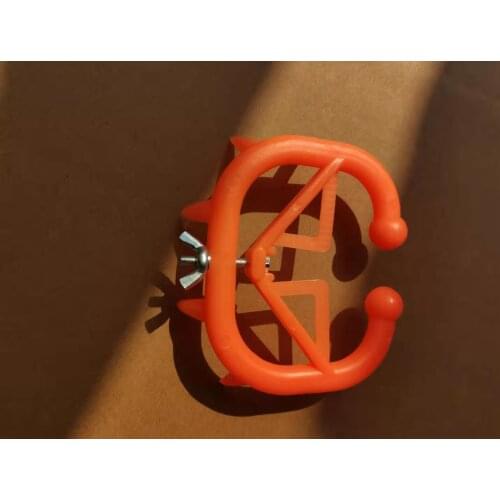 Plastic Calf Weaner Durable Cattle Nose Ring Anti Sucking Cow Milk Kit Dairy Farm Parts 10pcs