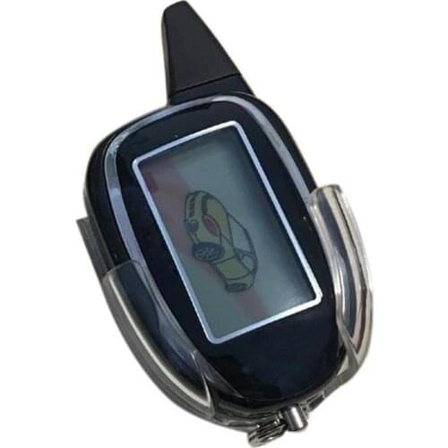 M7 Two-way LCD Remote Control Key Fob Chain keychain + Holder for 2 Way Car Alarm System Scher Khan M7 Scher-Khan magicar 7