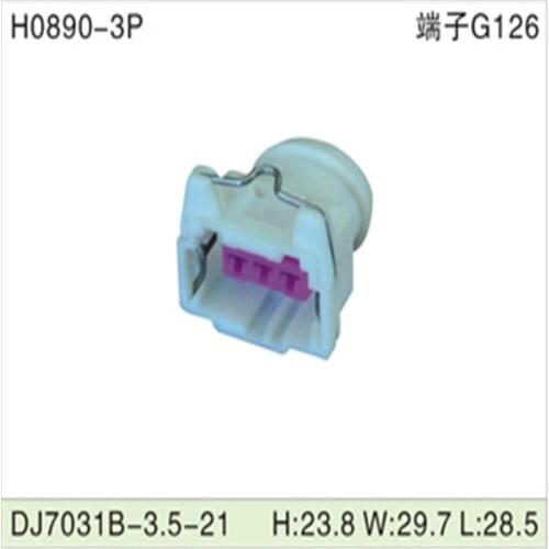 Free shipping 500pcs DJ7031B-3.5-21 3Pin AMP Car Electrical Wire Connectors for VW,BMW,Audi,Toyota,NISSAN AND other