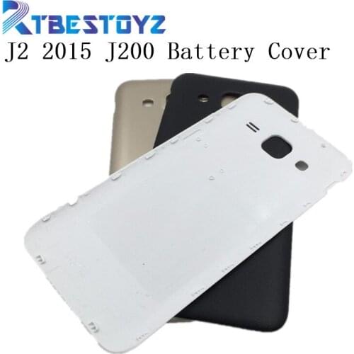 RTBESTOYZ 4.7''Housing Back Cover Rear Battery Door Fundas Replacement Parts For Samsung Galaxy J2 2015 J200 J200F