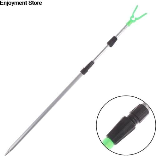 Fishing Rod Sports Stand Bracket For Rods Fishing Rod Holdder 1pcs Fishing Rod Stand Aluminum Pole Rack Accesssories Holder