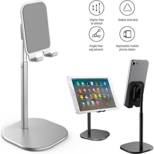 Universal Tablet Phone Holder Adjustable Desktop Stand Desk Holder Mount Cradle For Phone Cellphone Stand Mount