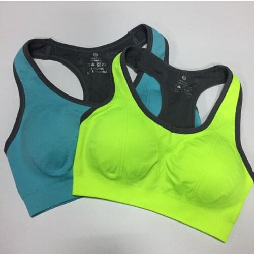 Women Breathable Sports Bra,Absorb Sweat Shockproof Padded Sports Bra Top Athletic Gym Running Fitness Yoga Sports Tops
