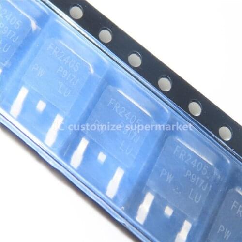 10PCS/LOT NWE IRFR2405 FR2405 TO-252 55V 56A SMD Transistor