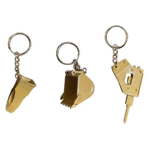 For CATERPILLAR CAT keychain digging with mechanical souvenir gifts small ornaments environmental protection objects excavator