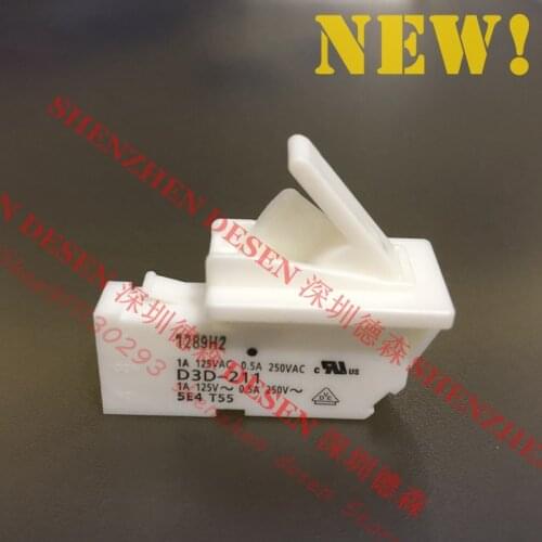 D3D-211 MINIATURE DOOR SWITCH DETECTION SWITCHES SPDT LEVER Used For Refrigerators Door or refrigerators light switches