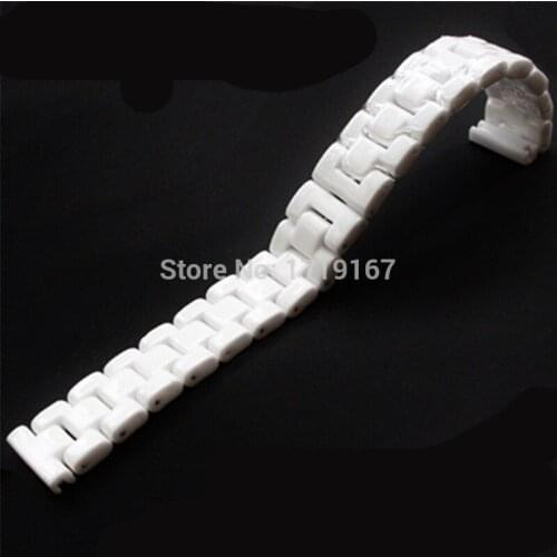 14 16 18mmNew Ceramic Watchbands Men Women Watch Accessories Ceramic Strap Bracelet Band Watch Band wristband Straight End
