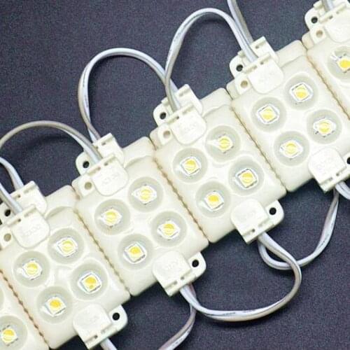 Red LED Module SMD 5050 4 LED DC12V Waterproof Advertisement Design LED Modules Super Bright cool white RGB Letter Lighting