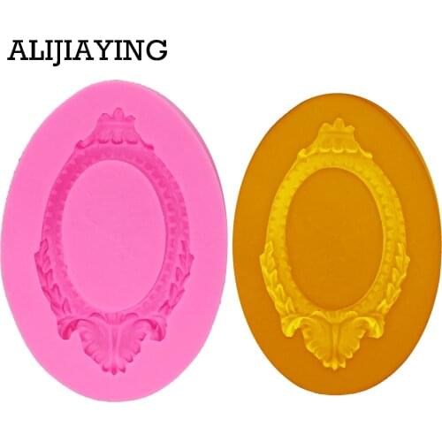 M0217 1Pcs Frame Silicone Mold Fondant Mould Cake Decorating Tool Chocolate, Gumpaste Mold, Sugarcraft ,Kitchen Gadget