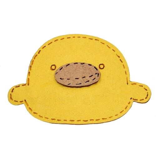 2PCS Cute Little Girl Yellow Duck Hairpins Barrettes Female Cartoon Lovely Hair Clips Summer Holiday Party Hair Accessories