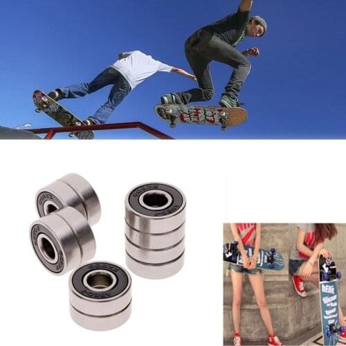 1Pcs Roller Skate Skateboard Ball Wheel Bearing ABEC-7/9 608 RS 2RSe Skateboard Bearing Accessories