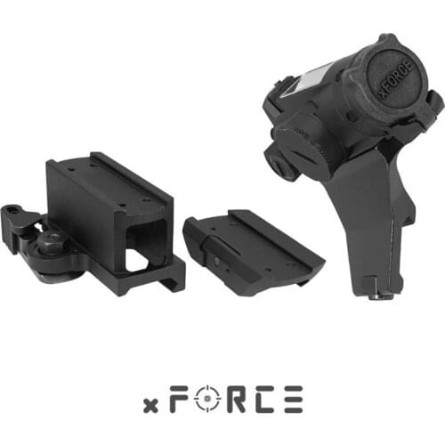 XFORCE XTSP Solar Red Dot Sight with LOW & QD & 45-Degree Offset Mount & Killflash / Kill Flash Buy One Get 1 FREE Offset Mount