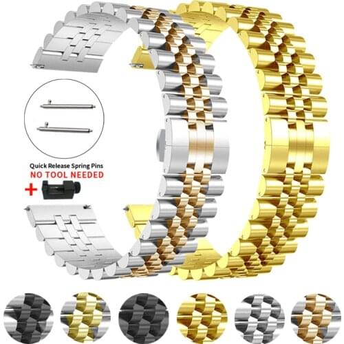 Wrist Straps Band For HUAWEI WATCH GT 2 Pro gt2pro Metal stainless steel Strap Bracelet For HUAWEI gt2 pro Watchband Accessories