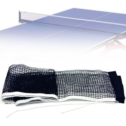 Table Tennis Net Replacement Waxed String Table Tennis Ping Pong Net Indoor Sports Game Accessory Easy to Use for Ping Pong