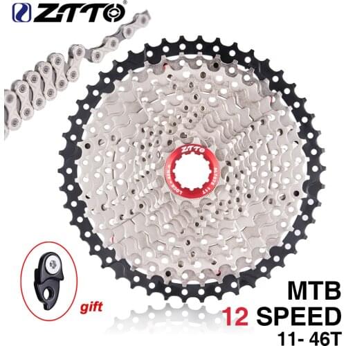 ZTTO MTB 12 Speed 11-46t Cassette Mountain Bike Freewheel 12s 46t K7 Wide Ratio Cycling for Eagle XX1 XO1 X1 GX Bicycle Parts