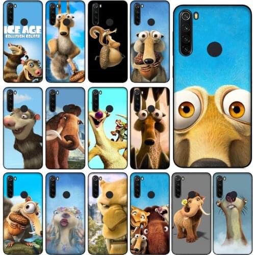 YNDFCNB anime Ice Age Phone Case for Xiaomi Redmi 5 5Plus 6 6A 4X 7 8 Note 5 5A 7 8 8Pro
