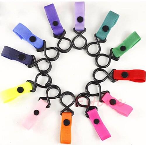 10pcs/lot New Plastic Baby Stroller Pram Pushchair Hanger Hanging 2 Hooks