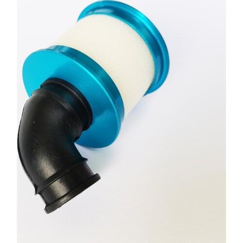 Aluminum Cover Air Filter Element Sponge 04104 Upgrade Parts for RC 1/10 HSP Traxxas Himoto Redcat Nitro Truck Buggy