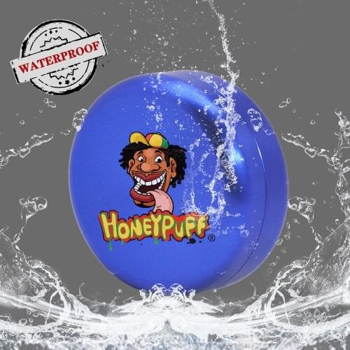 HONEYPUFF Mini Aluminum Storage Stash Jar Herb Containers 35ML Airtight Metal Stash Jar Herb Storage Container Tobacco Case