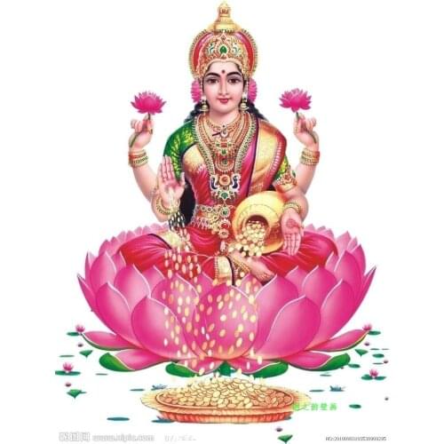 A large mural wallpaper living room bedroom sofa TV backdrop of the new Buddha Custom sizes