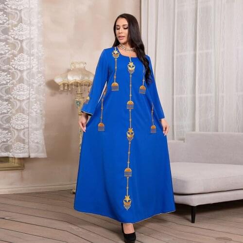Muslim Hijab Dress Islam African Dresses For Women Kaftan Dubai Abaya Turke Clothing Robe Jelaba Femme Musulman Caftan Marocain