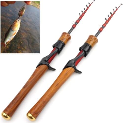 NEW 168cm 185cm ul power Carbon Telescopic Casting Fishing Rod Lure Weight 1-5g Children beginners Catch small fish pole
