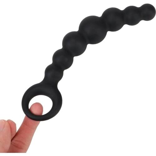 OLO Sex Toys for Women 7 Butt Beads Soft Silicone Anal Plug Prostate Massage Female Vagina Masturbator Sex Shop Adult Product