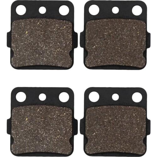 Cyleto Motorcycle Front Brake Pads for Yamaha YFM660 Grizzly 660 02-08 YFM600 Grizzly 600 98-01 YFM660R Raptor 660 01-04