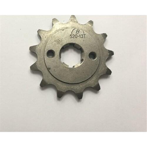 Front Engine Sprocket 520# 13 Teeth 20mm For 520 Chain With Plate Locker Motorcycle Dirt Bike PitBike ATV Quad Parts