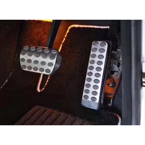 Raise accelerator pedal Aluminum alloy gas pedal break pedal accelerator pedal for W463 G500 G63 G350 G550