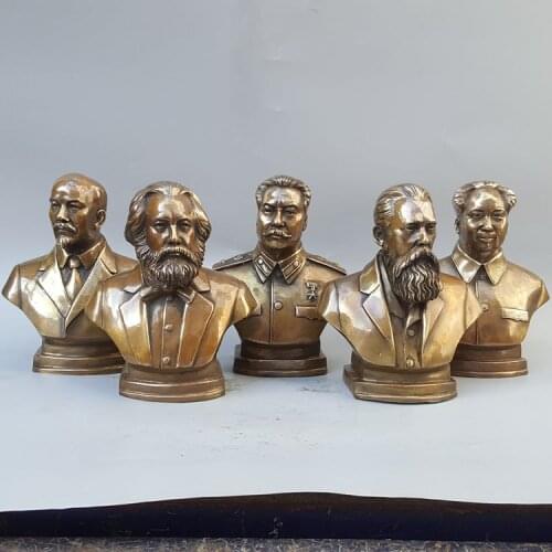 Special offer # TOP art Collection -Soviet Union Russia Moscow great leader Stalin (Joseph Vissarionovich) bronze statue