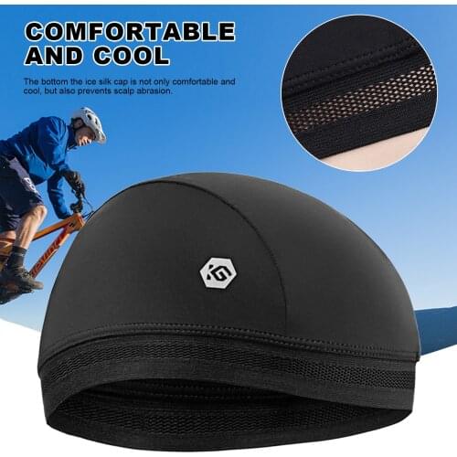 Ultralight Quick Drying Bike Helmet Liner Bicycle Moisture Wicking Skull Cap Balaclava Headwear Cycling Helmet For Man