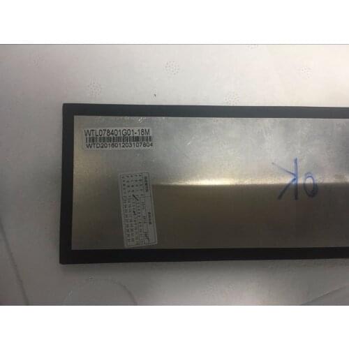 WTL078401G01-18M WTF0784LG40AS1-V8 7.8 inch lcd screen for car GPS Automobile data recorder