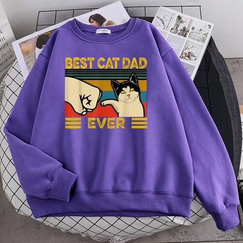 Cat Fisting With People Prints Womens Hooded Simple Comfortable Hoodies Street Soft Hoodie Hipster Warm Autumn Tracksuit Man