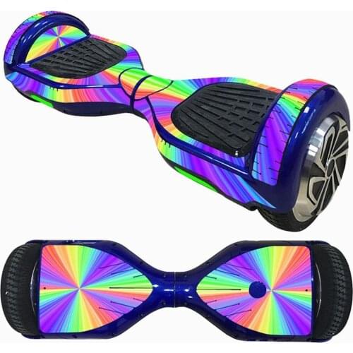 6.5 Inch Electric Scooter Sticker Hoverboard Sticker Two Wheel Self Balancing Scooter Hover Board Skateboard Sticker Decor Prop