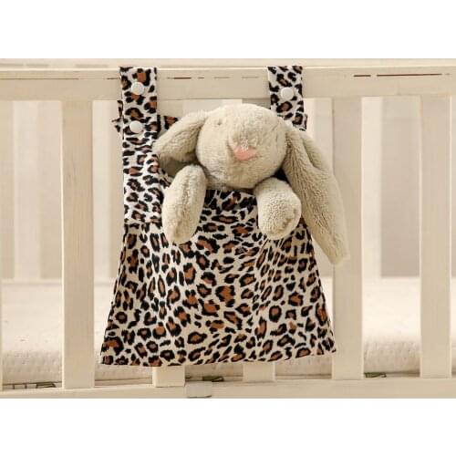 6 Colors Baby Bedside Storage Bag Infant Crib Organizer Hanging Bag for Baby Essentials Multi-Purpose Diaper Toy Tissue Gift