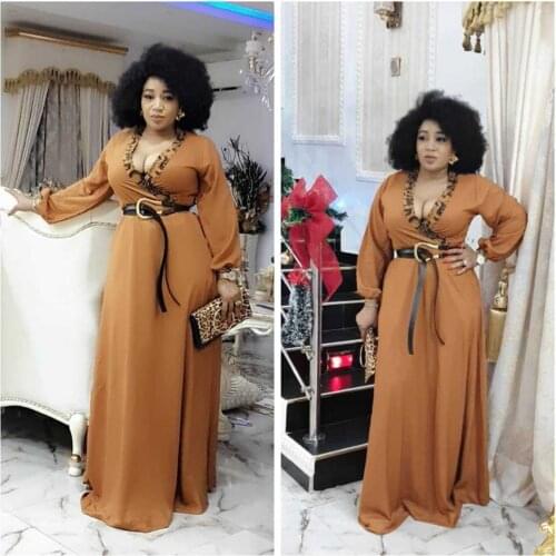 Africa Long Maxi Dress Women 2020 African Dresses with Belt Clothes Dashiki Ladies Clothing african women robes ladies clothes