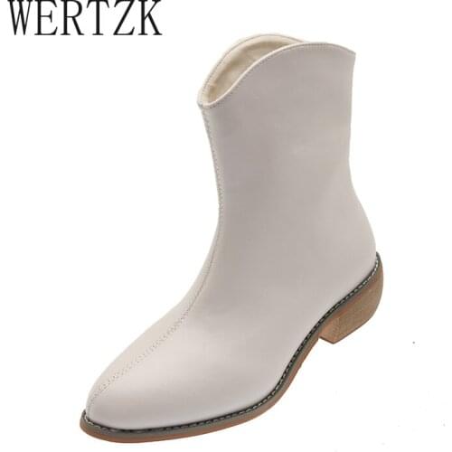 2021 Autumn Winter Fashion Women Thigh High Flat Boots Beige Low Heels Ankle Boots Soft Leather Square Toe Boots Party Shoes