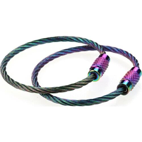 5pcs Motorcycle Simple Key Rings Stainless Steel Plating Color Personality Ornament For Honda Yamaha Kawasaki Suzuki Ducati Ktm