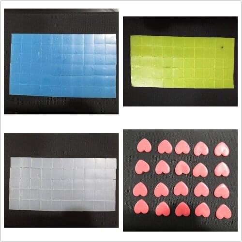 Dpsprue Diamond Painting Wax Cross Stitch Tool Embroidery Mosaic Accessories DIY Tools 2x2cm Heart Wax Clay Glue Smart Use